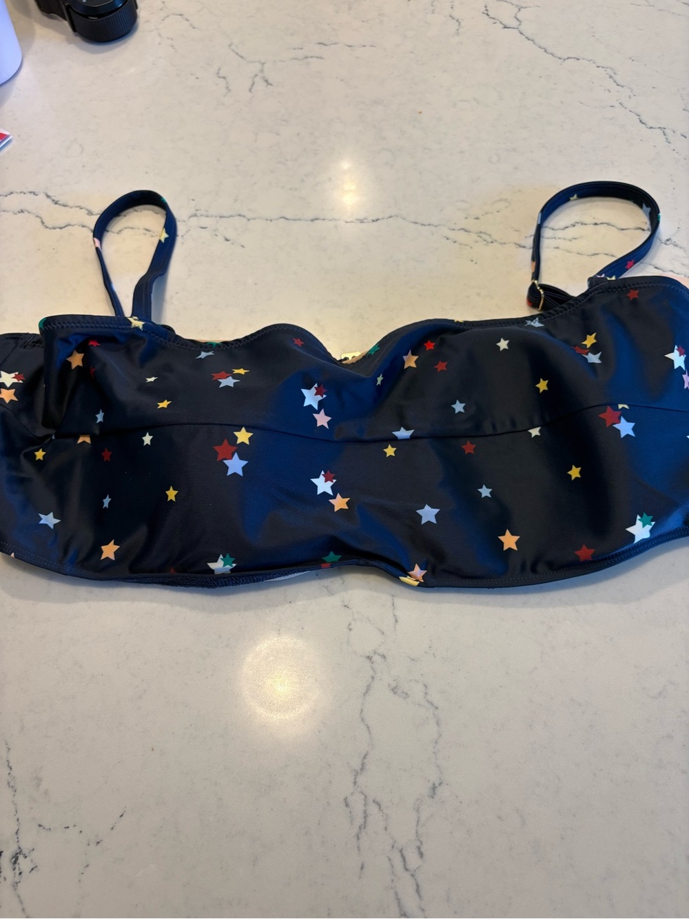Summersalt The Oasis Scattered Stars Bikini Top Plus Size 22 NWT New